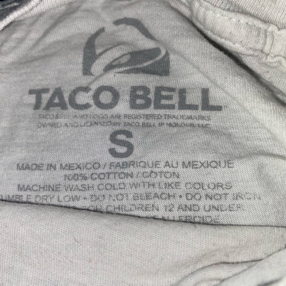 Men's Vintage Taco Bell Graphic T-Shirt Size S - Picture 3 of 3